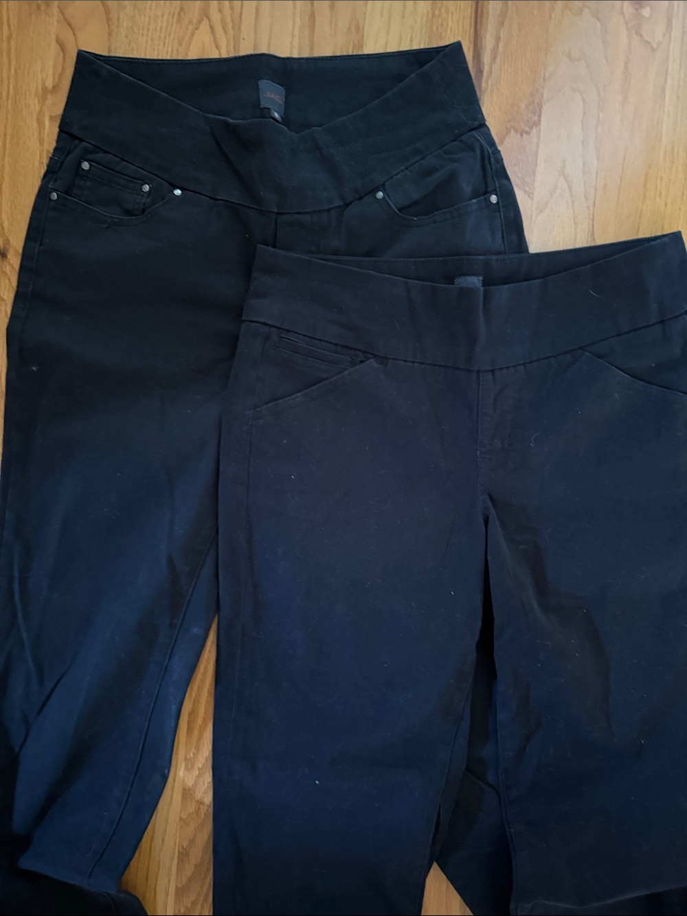 JAG Easy Pull On Black Denim-2 Pr BUNDLE